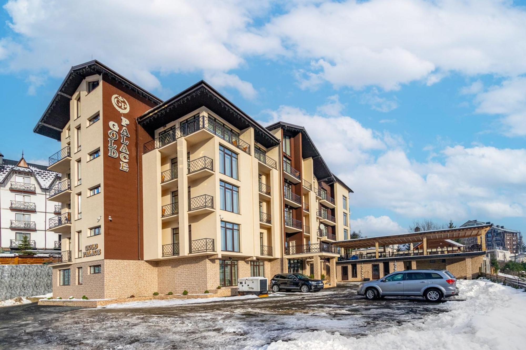 Gold Palace Wellness & Spa Bukovel Exterior foto