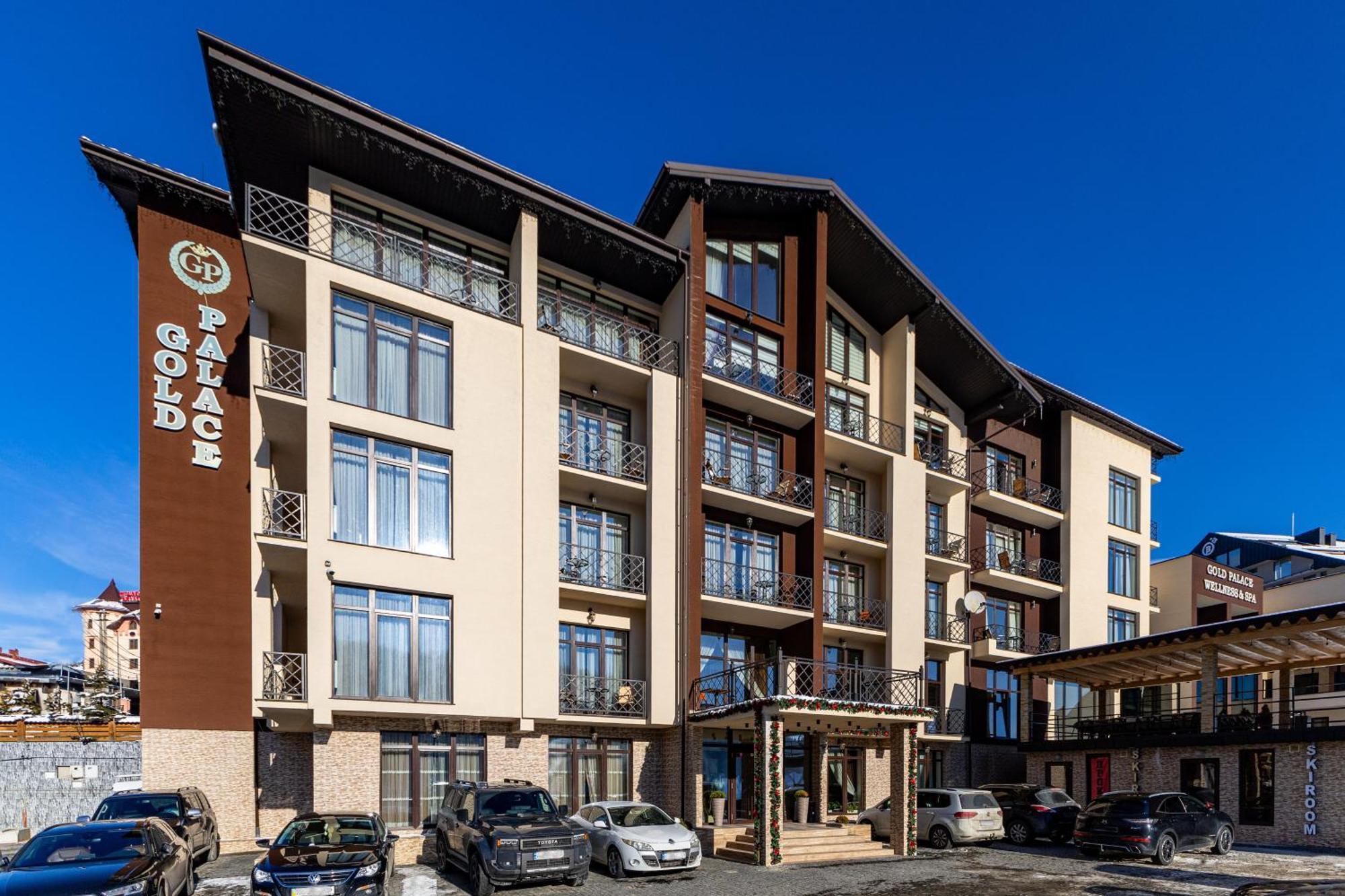 Gold Palace Wellness & Spa Bukovel Exterior foto