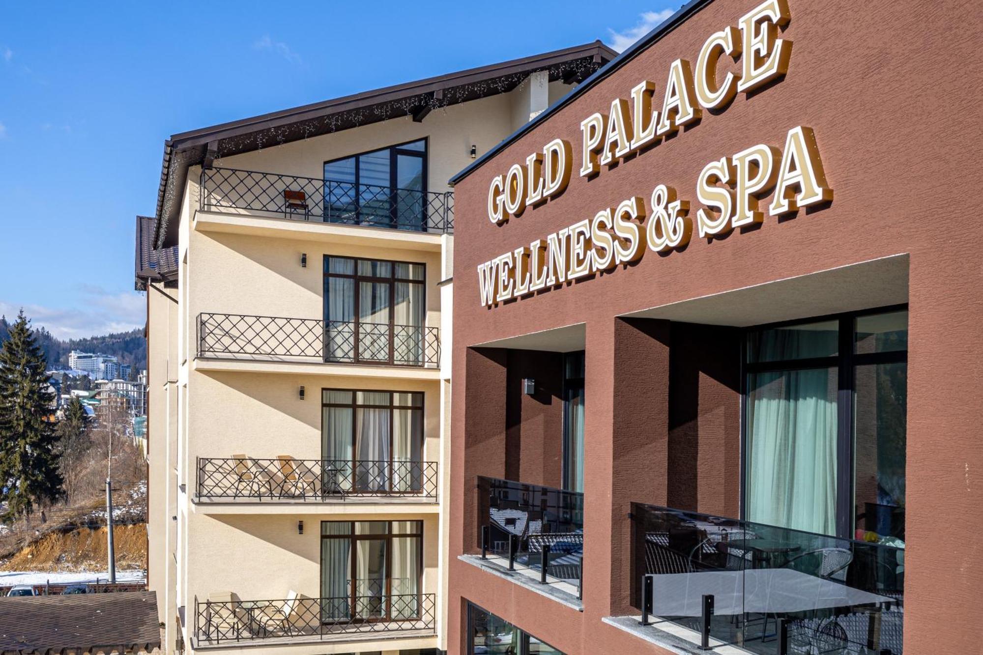 Gold Palace Wellness & Spa Bukovel Exterior foto